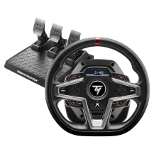 Thrustmaster 4460182 Gaming Controller Black USB Steering wheel + Pedals Analogue / Digital PC, Xbox One, Xbox One S, Xbox One X, Xbox Series S, Xbox Series X