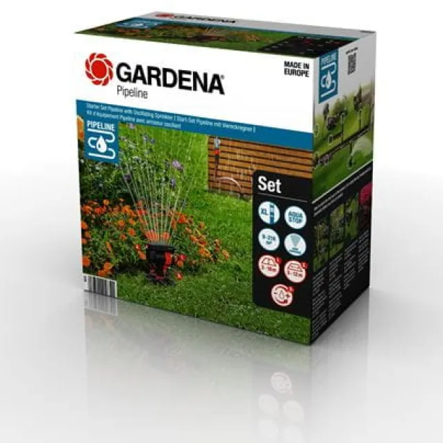Gardena 8272-20 irrigatore Spruzzatore d'acqua circolare Plastica Nero [8272-20]