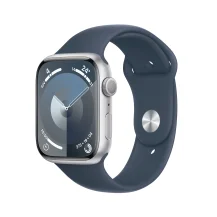 Smartwatch Apple Watch Series 9 45 mm Digitale 396 x 484 Pixel Touch screen Argento Wi-Fi GPS (satellitare) [MR9E3QF/A]