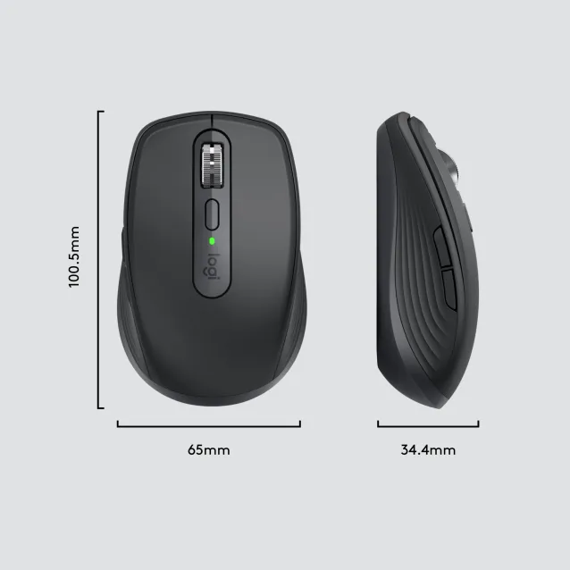 Logitech MX Vertical mouse Mano destra RF senza fili + Bluetooth Ottico  4000 DPI