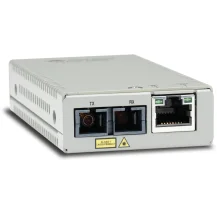 Allied Telesis AT-MMC200/SC-960 convertitore multimediale di rete 100 Mbit/s 1310 nm ModalitÃ  multipla Grigio (Allied AT MMC200/SC - Fibre media converter 100Mb LAN 10Base-T, 100Base-FX, 100Base-TX RJ-45 / SC multi-mode up to 2 km [AT-MMC200/SC-960]