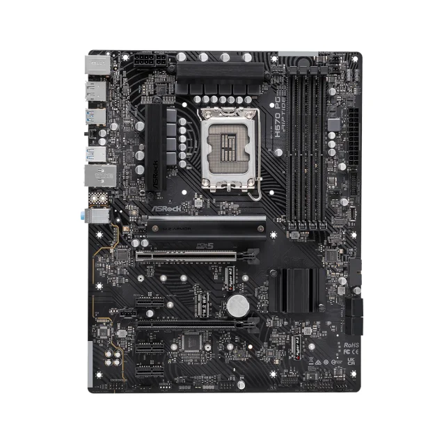 Scheda madre Asrock H670 PG Riptide Intel LGA 1700 ATX [90-MXBHC0-A0UAYZ]