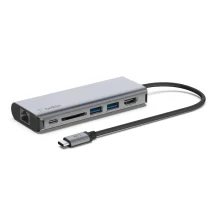 Belkin Hub Multimediale 6 in 1 USB-C (BELKIN USB C 6IN1 MULTIPORT HUB - ) [AVC008BTSGY]