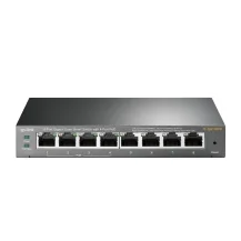 Switch di rete TP-Link TL-SG108PE Gestito L2 Gigabit Ethernet (10/100/1000) Supporto Power over (PoE) Nero [TL-SG108PE]