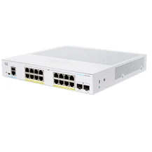 Cisco CBS350-16P-E-2G-EU network switch Managed L2/L3 Gigabit Ethernet (10/100/1000) Silver