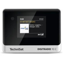 TechniSat DIGITRADIO 10 C Personal Analog & digital Black, Silver