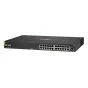 Switch di rete Aruba 6100 24G Class4 PoE 4SFP+ 370W Gestito L3 Gigabit Ethernet (10/100/1000) Supporto Power over (PoE) 1U Nero [JL677A#ABB]