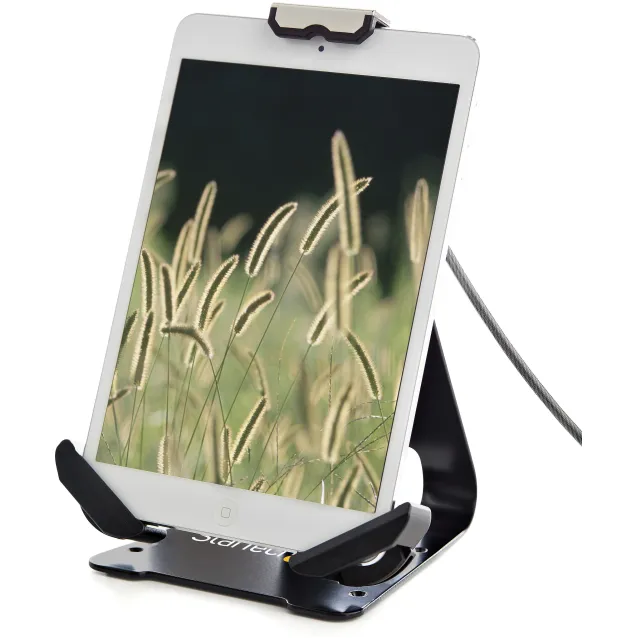 Supporto per tablet mobile con ruote bloccabili - Stand per tablet ad  altezza regolabile - Sostegno universale da pavimento per tablet da 7 a 11  
