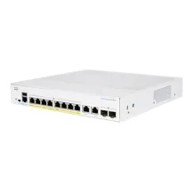 Switch di rete Cisco CBS350 Gestito L3 Gigabit Ethernet [10/100/1000] Supporto Power over [PoE] Desktop Nero, Grigio (CBS350 Managed 16 port GE Full PoE 2x1G SFP) [CBS350-16FP-2G-UK]