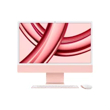 Apple iMac con Retina 24'' Display 4.5K M3 chip 8‑core CPU e GPU, 256GB SSD - Rosa [MQRD3T/A]