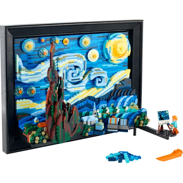 Recensione LEGO Ideas Vincent van Gogh - Notte stellata 21333 (Esclusiva  IBS) 