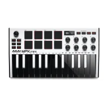 Akai MPK Mini MK3 tastiera MIDI 25 chiavi USB Nero, Bianco [MPKMINI3W]