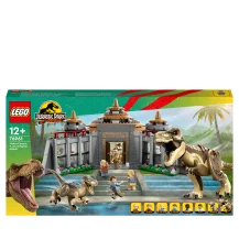 LEGO Jurassic World Centro visitatori: l’attacco del T. rex e Raptor [76961]
