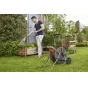 Gardena AquaRoll L Easy Carrello avvolgitubo Manuale Nero, Blu, Arancione [18520-20]