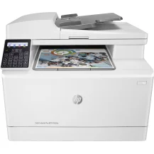 HP Color LaserJet Pro Stampante multifunzione M183fw, Color, per Stampa, copia, scansione, fax, ADF da 35 fogli; Risparmio energetico; Funzionalità di sicurezza avanzate; Wi-Fi dual band [7KW56A]