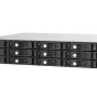 QNAP TL-R1220Sep-RP HDD/SSD enclosure Black, Grey 2.5/3.5