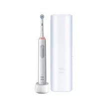 Spazzolino elettrico Oral-B Pro 3 3500 Adulto rotante Bianco [PRO3500BL]
