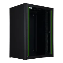 LOGON RWM16U45BL rack 16U Da parete Nero [RWM16U45BL]