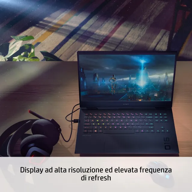 Notebook HP OMEN by Laptop 16-b1005nl i7-12700H Computer portatile 40,9 cm (16.1