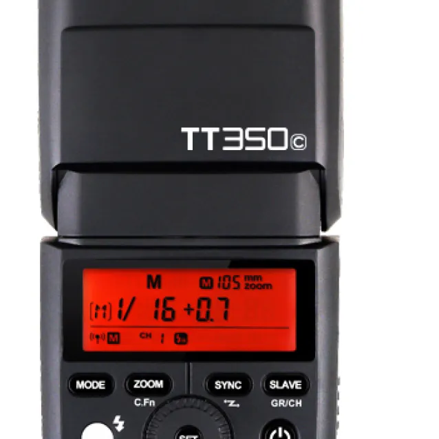 Flash per fotocamera Godox TT350C slave Nero [GO-TT350C]
