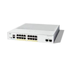 Switch di rete Cisco Cat1300 16-port GE Full PoE 2x1G SFP [C1300-16FP-2G]