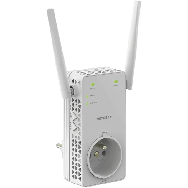 NETGEAR EX6130 Trasmettitore di rete Bianco 10, 100 Mbit/s (AC1200 WLAN RANGE EXTENDER - .) [EX6130-100PES]