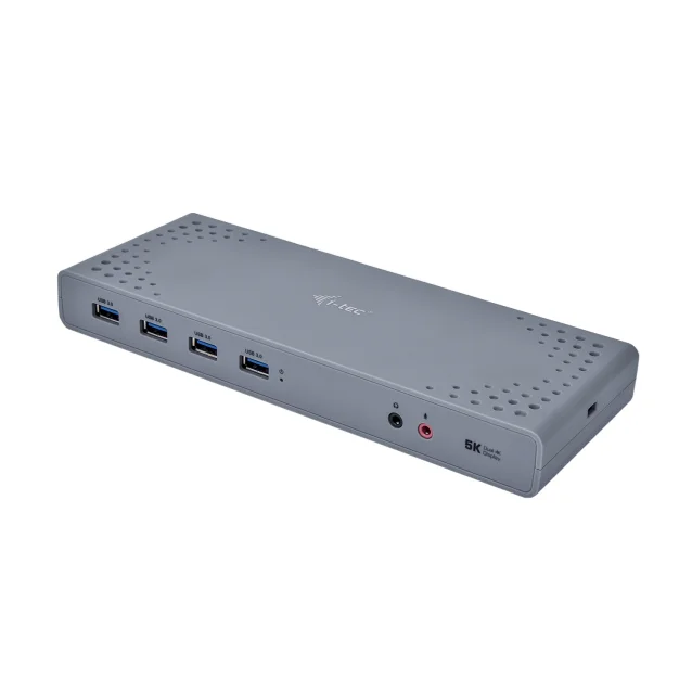 i-tec USB 3.0 / USB-C Thunderbolt 3 Dual Display Docking Station [CADUAL4KDOCK]