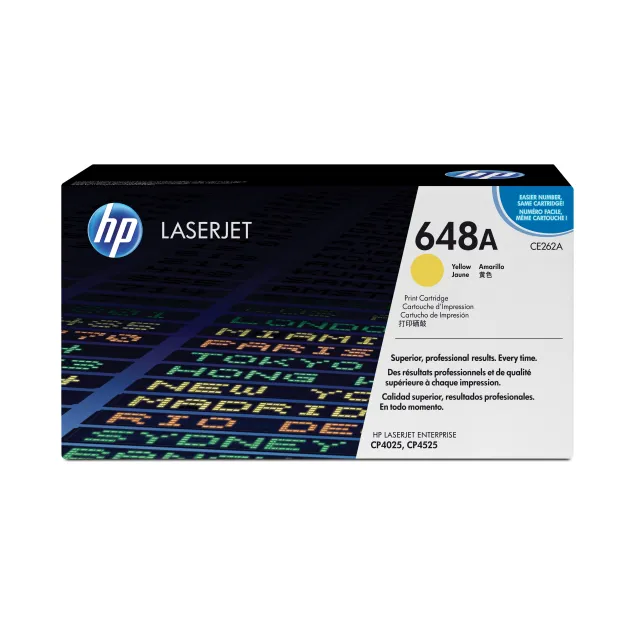 HP Cartuccia Toner originale giallo LaserJet 648A [CE262A]