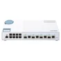 QNAP QSW-M408-4C switch di rete Gestito L2 Gigabit Ethernet (10/100/1000) Bianco [QSW-M408-4C]
