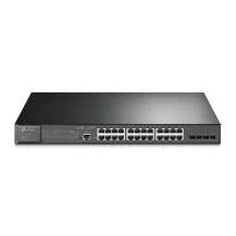 TP-Link JetStream TL-SG3428MP switch di rete Gestito L2+ Gigabit Ethernet (10/100/1000) Supporto Power over (PoE) 1U Nero [TL-SG3428MP]