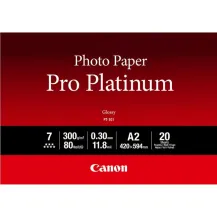Canon Carta fotografica Pro Platinum PT-101 A2 - 20 fogli [2768B067]