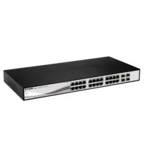 D-Link DGS-1210-26 switch di rete Gestito L2 Gigabit Ethernet (10/100/1000) 1U Nero, Grigio [DGS-1210-26]