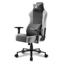 Sharkoon SKILLER SGS30 FABRIC BK/GY GAMING SEAT COVER [SKILLER GREY]