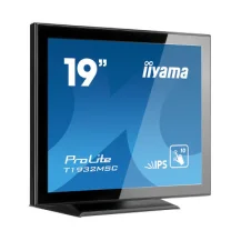 iiyama ProLite T1932MSC-B5AG Monitor PC 48,3 cm [19] 1280 x 1024 Pixel LED Touch screen Da tavolo Nero (iiyama - Black PROLITE 19Â’Â’ 10pt touch monitor featuring IPS panel and AG coating) [T1932MSC-B5AG]