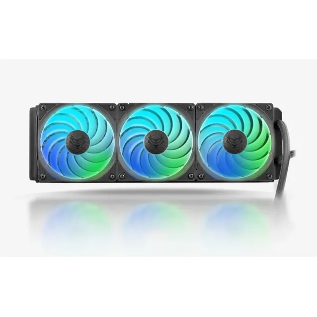 Ventola per PC Sapphire NITRO+ S360-A AIO Processore Liquid cooling kit 12 cm Nero 1 pz [4N005-02-20G]