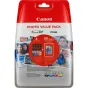 Cartuccia inchiostro Canon Confezione multipla cartucce d'inchiostro CLI-551 BK/C/M/Y + carta fotografica [CLI-551 Photo Value Pack]