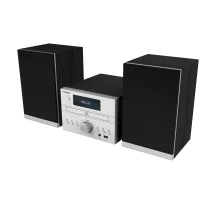 Thomson MIC122BT set audio da casa Microsistema per la 50 W Nero, Argento