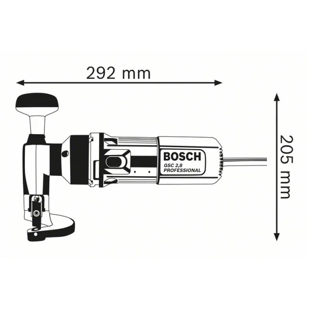 SCOPRI LE OFFERTE ONLINE SU Cesoie elettriche Bosch 0 601 506 103 cesoia e  roditrice elettrica 2400 spm (fogli per minuto) 500 W [0601506103]