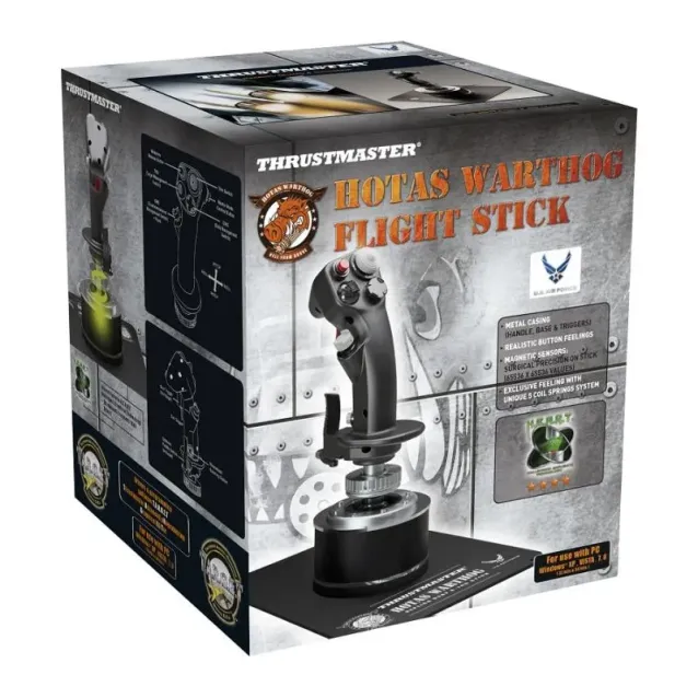 Thrustmaster HOTAS Warthog Flight Stick Nero USB 2.0 Joystick PC [2960738]