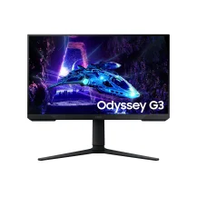 Samsung S24DG302EU Monitor PC 61 cm [24] 1920 x 1080 Pixel Full HD LED Nero (Samsung Odyssey G3 LS24DG302EUXXU 24 INCH 180Hz 1ms FullHD Gaming Monitor) [LS24DG302EUXXU]