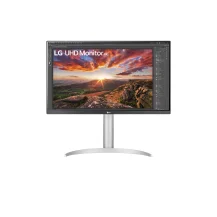 LG 27UP85NP-W Monitor PC 68,6 cm [27] 3840 x 2160 Pixel 4K Ultra HD LED Bianco (68.6 Cm X - Pixels Hd Led Silver Warranty: 12M) [27UP85NP-W]