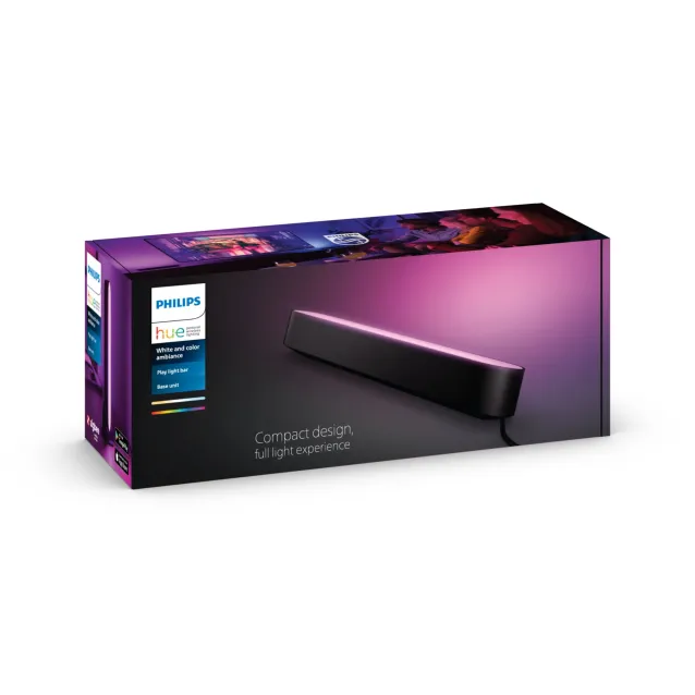 Philips by Signify Hue White and Color ambiance Play Kit Base con alimentatore Nero [8718696170717]