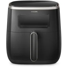 Friggitrice Philips 3000 series Series XL HD9257/80 Airfryer, 5.6L, Finestra, 14-in-1, App per ricette [HD9257/80]
