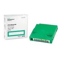 Cassetta vergine HP Q2078AN supporto di archiviazione backup Nastro dati vuoto 30 TB LTO 1,27 cm [Q2078AN]