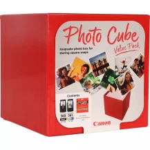 Canon 3713C007 cartuccia toner 2 pz Originale Nero, Ciano, Magenta, Giallo [PG-560/CL-561 Photo Cube ]