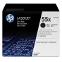 HP Confezione da 2 cartucce originali di Toner nero ad alta capacità LaserJet 55X [CE255XD]