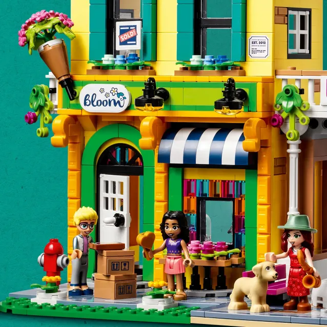 LEGO Friends Negozio di design e fioraio del centro [41732]