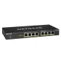 Switch di rete NETGEAR GS308PP Non gestito Gigabit Ethernet (10/100/1000) Supporto Power over (PoE) Nero [GS308PP-100EUS]