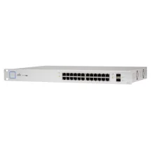 Ubiquiti Networks UniFi US-24-250W switch di rete Gestito Gigabit Ethernet (10/100/1000) Argento 1U Supporto Power over (PoE) [US-24-250W-EU]