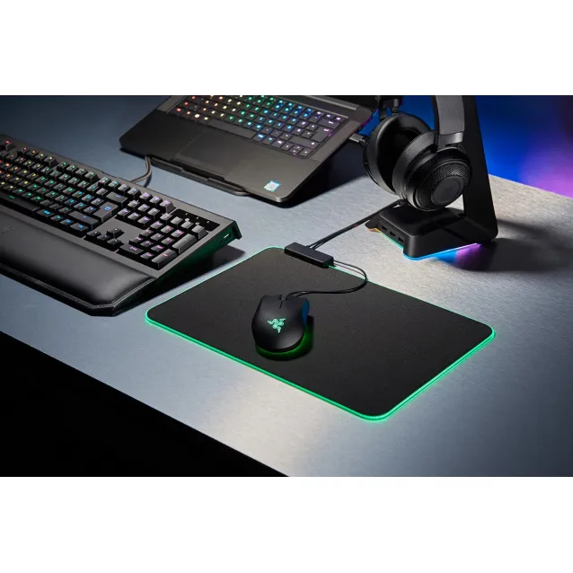 Razer RZ02-04890100-R3M1  Razer Atlas Tappetino per mouse per gioco da  computer Nero